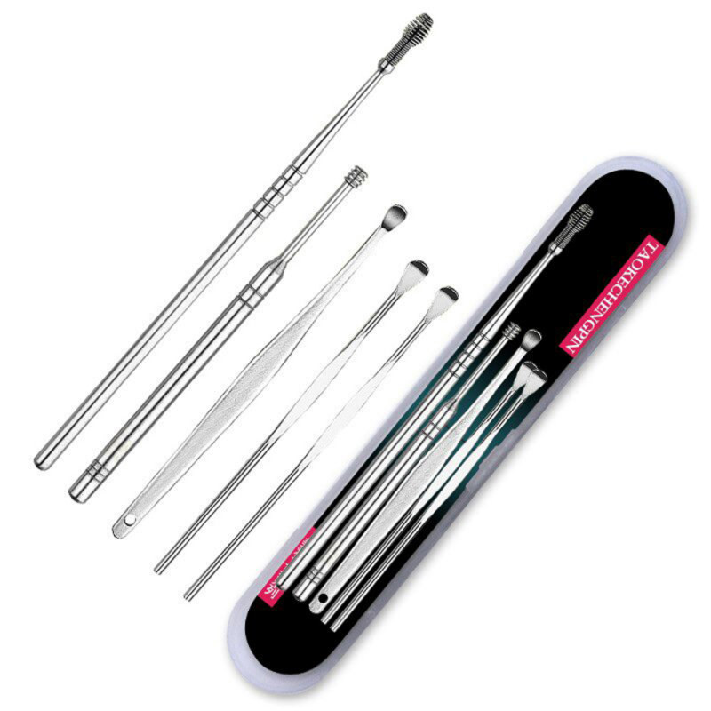 گوش پاک کن مدل MAKEUP BEAUTY TOOLS بسته 5 عددی