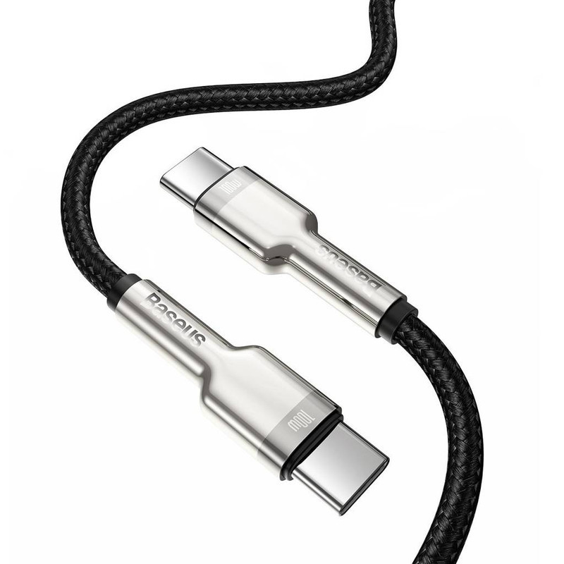 کابل تبدیل USB-C باسئوس مدل Metal Data Cable-100W طول 2 متر