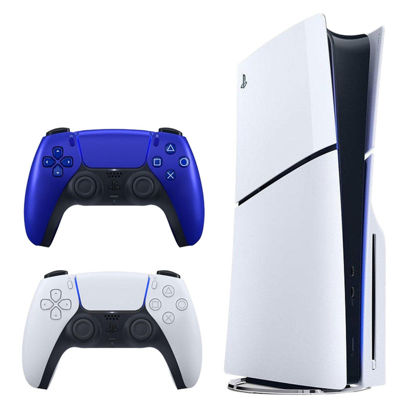 کنسول بازی سونی مدل PlayStation 5 Slim ظرفیت یک ترابایت ریجن 2016A اروپا به همراه دسته اضافی