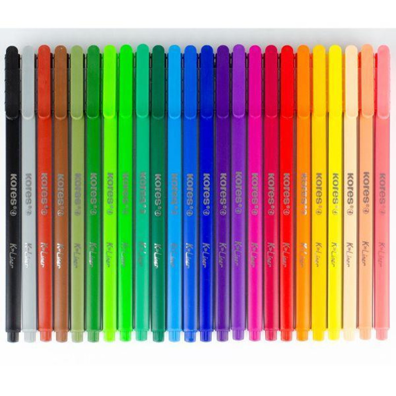 روان نویس کورس مدل FINE LINER بسته 24 عددی