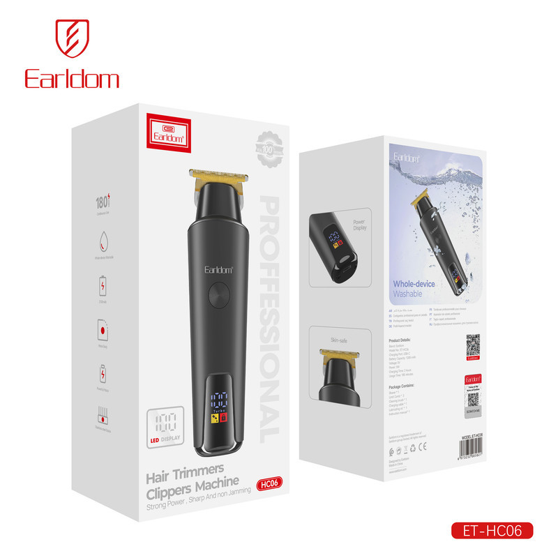 ماشین اصلاح موی سر و صورت شارژی ارلدام مدل HC06