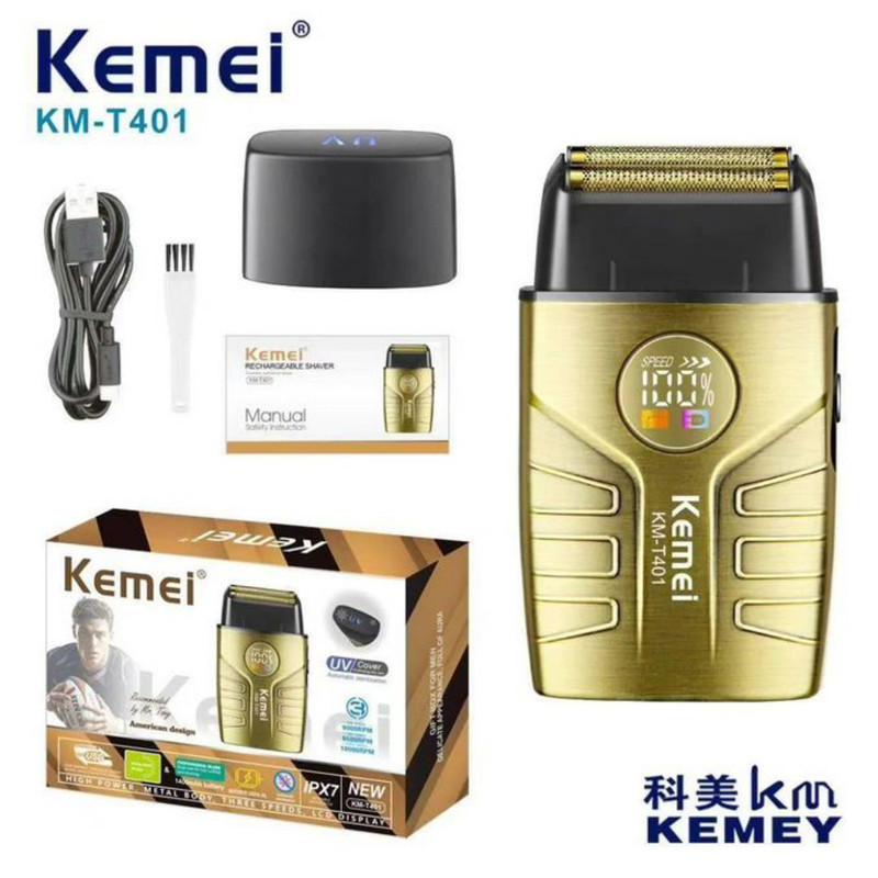 ماشین اصلاح موی صورت شارژی کیمی مدل KM-T401