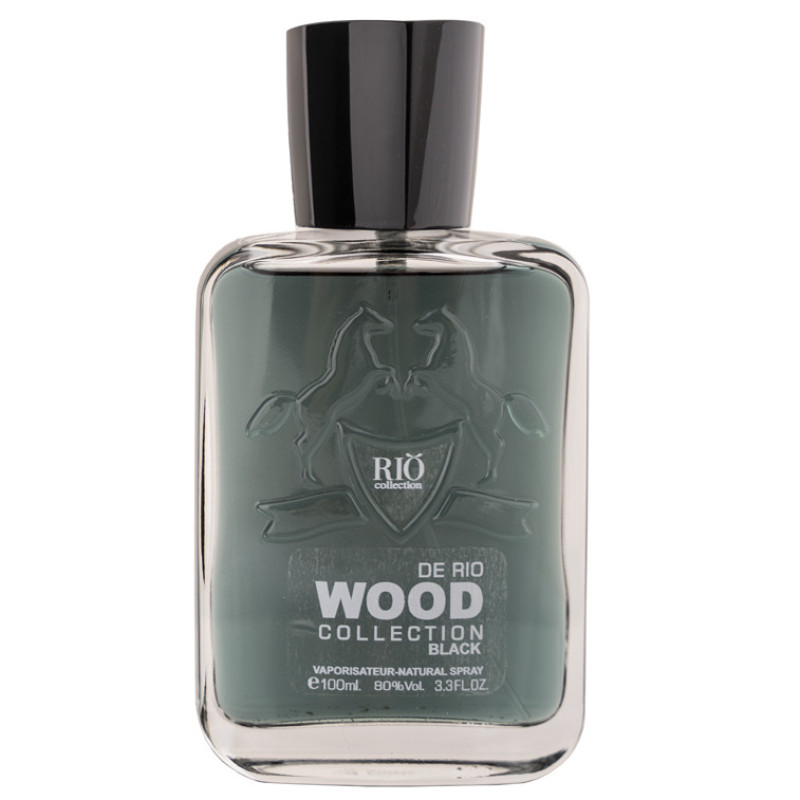ادو پرفیوم مردانه ریو کالکشن مدل Wood black eco حجم 100 میلی لیتر