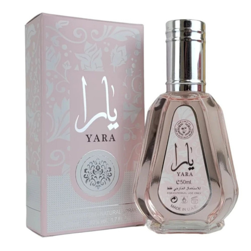 ادوپرفیوم زنانه ارض الزعفران مدل یارا حجم 50 میلی لیتر بسته 2 عددی