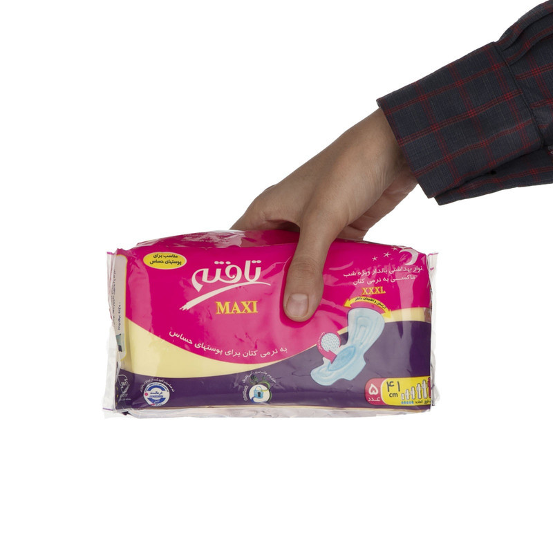 نوار بهداشتی تافته مدل Maxi مجموعه 3 عددی