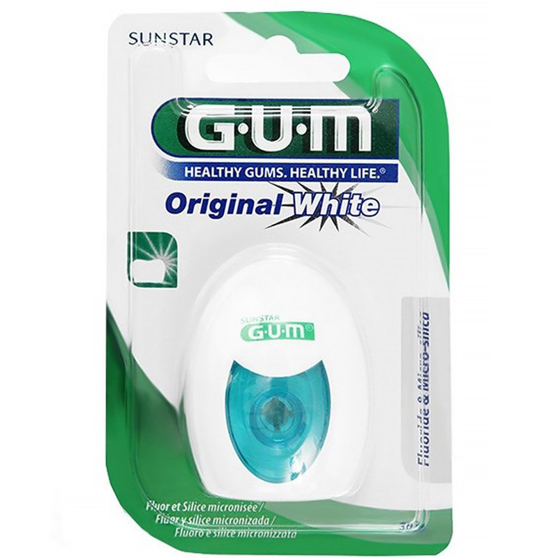 نخ دندان جی یو ام مدل Original White