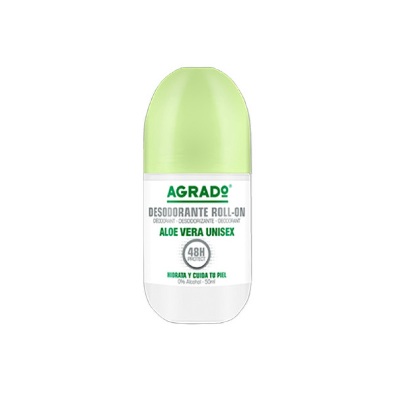 رول ضد تعریق آگرادو مدل Aloe Vera حجم 50 میلی لیتر