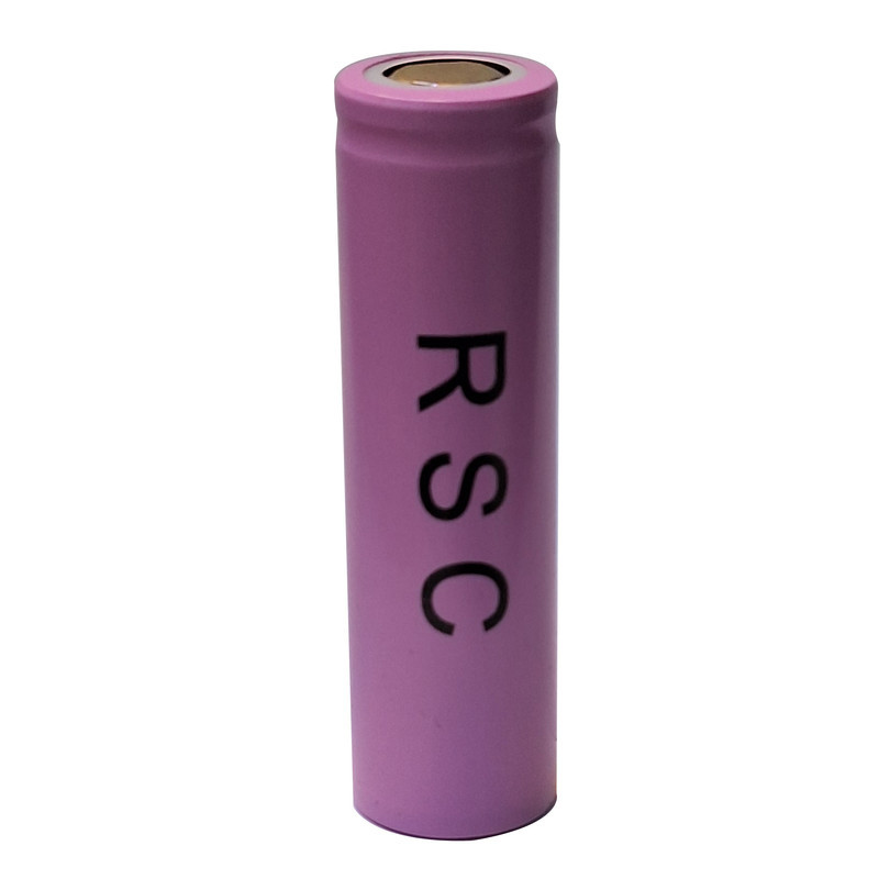 باتری لیتیوم یون قابل شارژ آر اس سی مدل RSC-18650-800 ظرفیت 800 میلی‌ آمپر ساعت