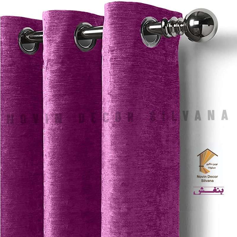 پرده نوین دکور سیلوانا مدل Shanel 280_1 سایز 280 × 140 سانتی متر