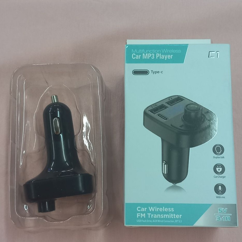 پخش کننده اف ام خودرو مدل C1 Type-c
