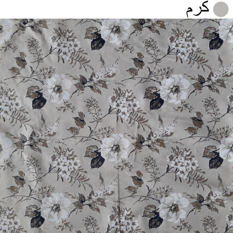 لحاف کرسی سندس مدل باران کد F424 سایز 350x350 سانتی متر