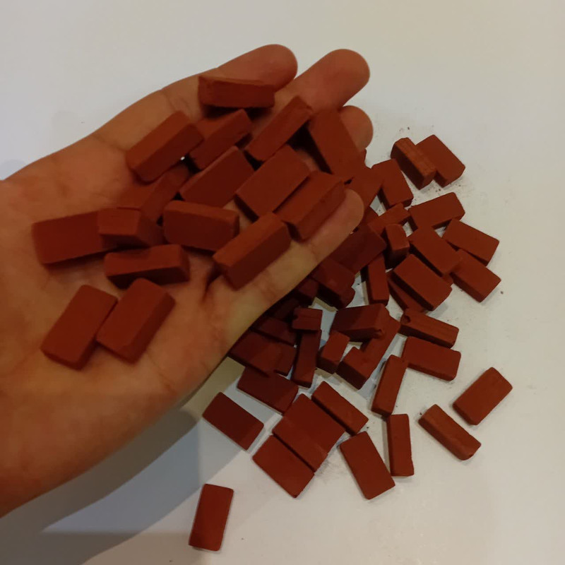 ساختنی مدل آجر مینیاتوری 400 عددی مدل MiniBrick