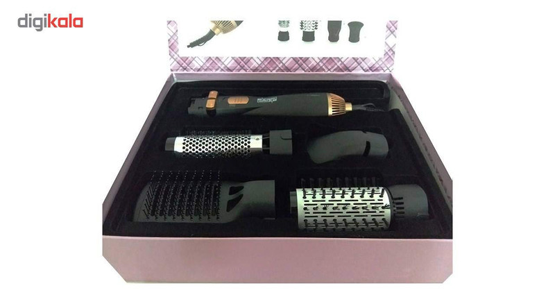 سشوار برس دار چرخشی دی اس‌ پی مدل E_50001