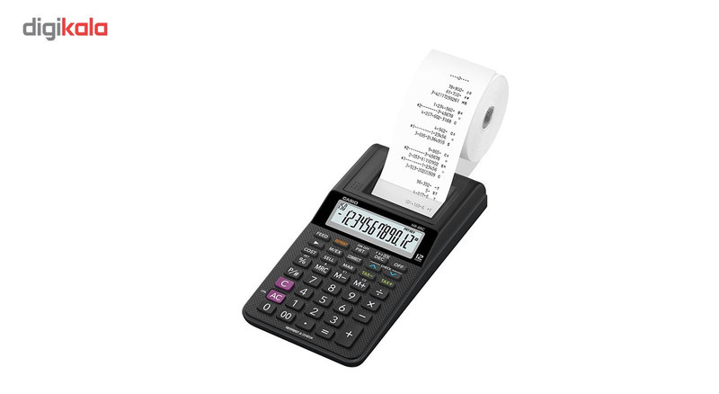 ماشین حساب کاسیو مدل HR-8RC-BK