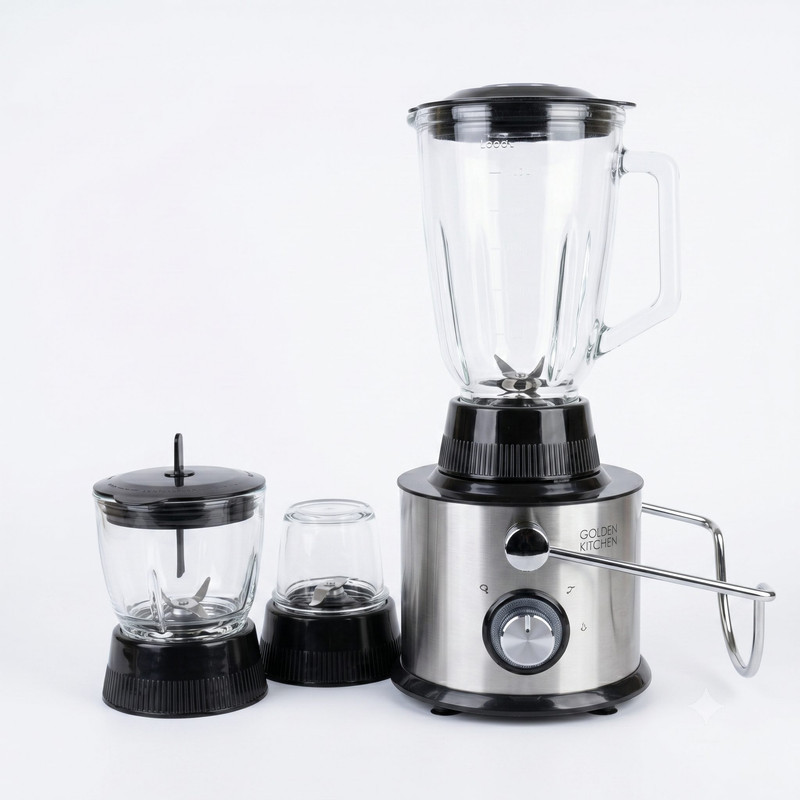 آبمیوه‌گیری چند کاره 800 وات گلدن کیچن مدل Gk500
