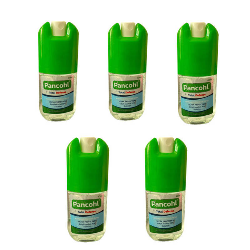 اسپری ضدعفونی کننده پنکل مدل P02 حجم 40 میلی لیتر مجموعه 5 عددی