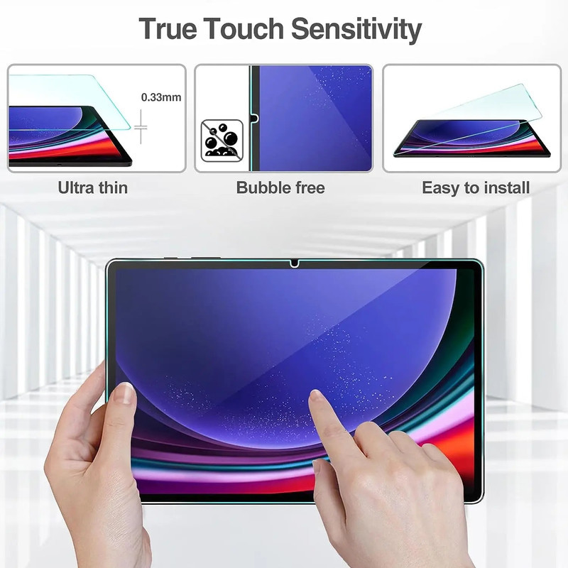 محافظ صفحه نمایش شیشه ای بادیگارد مدل TabG مناسب برای تبلت سامسونگ Galaxy A11 Plus 11 inch