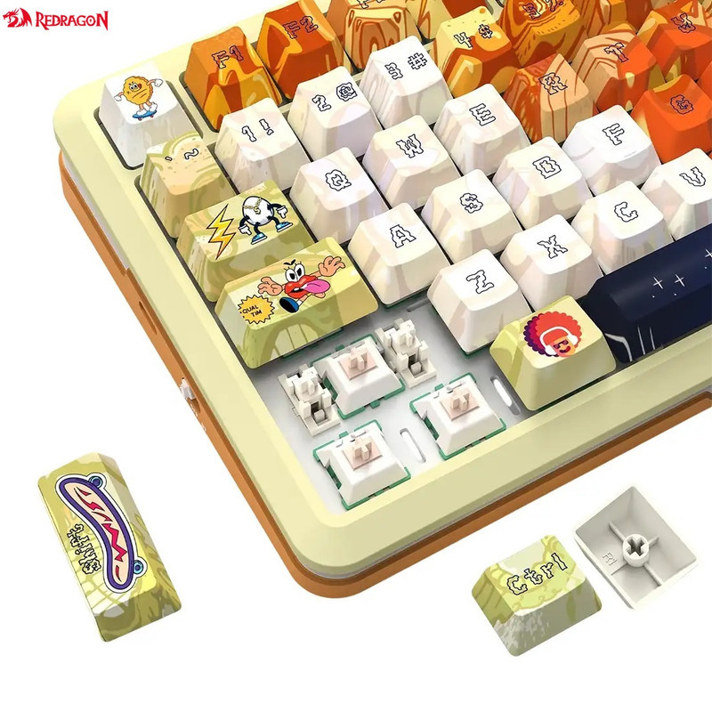 کیبورد گیمینگ ردراگون مدل  FLEKACT K708 GF PRO