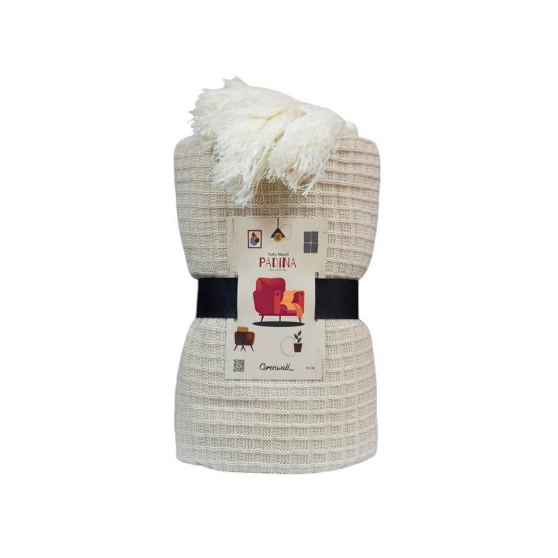 شال مبل و تخت مدل کرونوال مدل پادینا سایز 180x140 سانتی متر