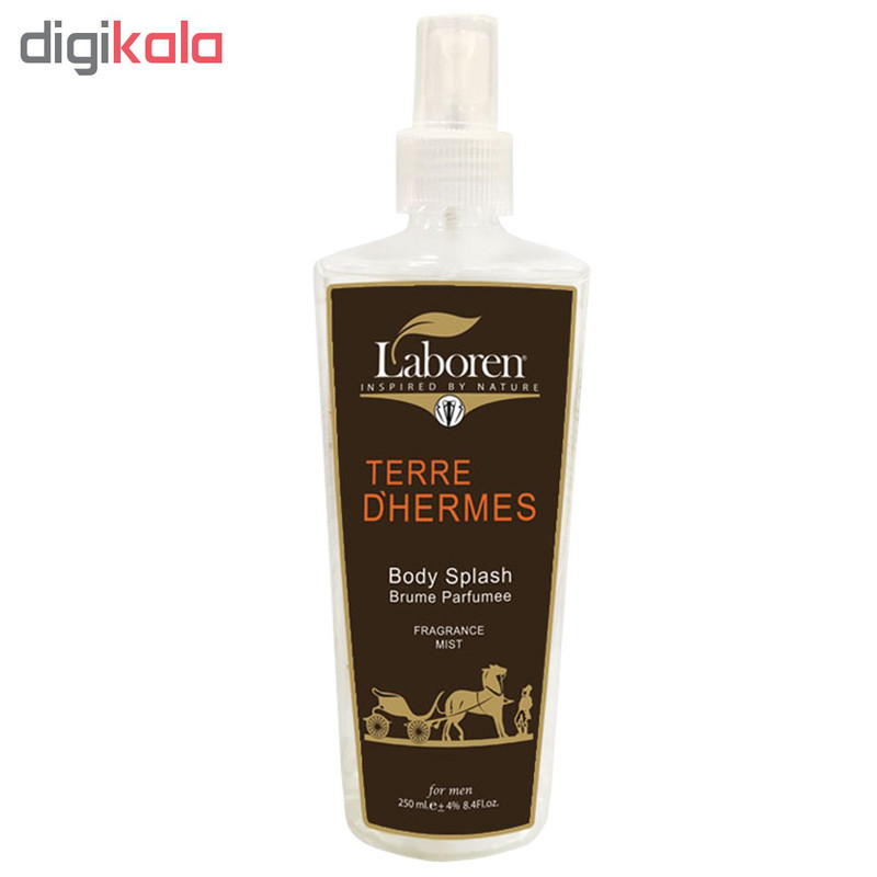 بادی اسپلش تق هرمس لابورن مدل Terre D'Hermes حجم 250 میلی لیتر