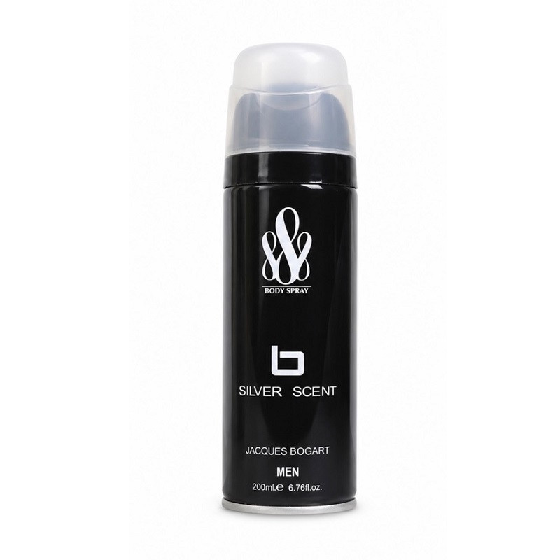 اسپری مردانه 888 مدل SILVER SCENT با رایحه گرم، شیرین حجم 200 میلی‌لیتر