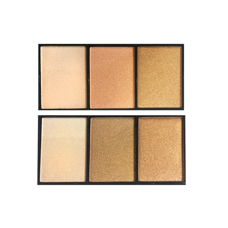 پالت هایلایتر دودو گرل مدل Professional Makeup مجموعه دو عددی