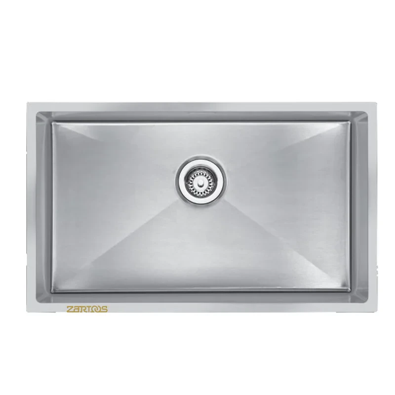 سینک ظرفشویی استیل زرتوس مدل 6040C توکار
