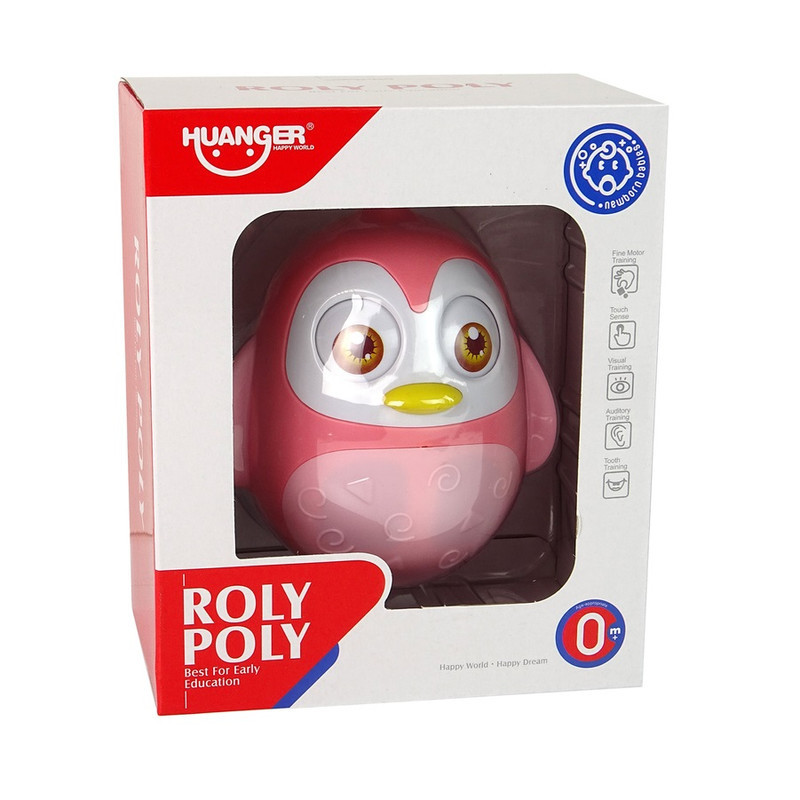 جغجغه هانگر مدل پنگوئن تعادلی طرح Roly Poly Penguin