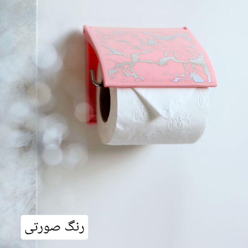 پایه رول دستمال کاغذی مدل ماربل