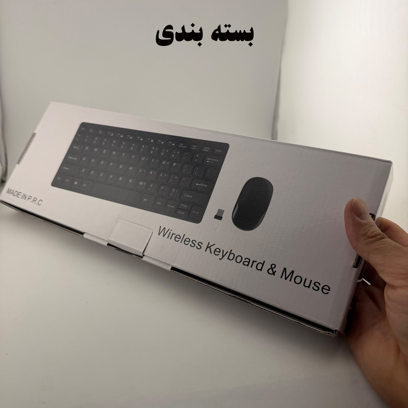 کیبورد و ماوس بی سیم مدلKM901
