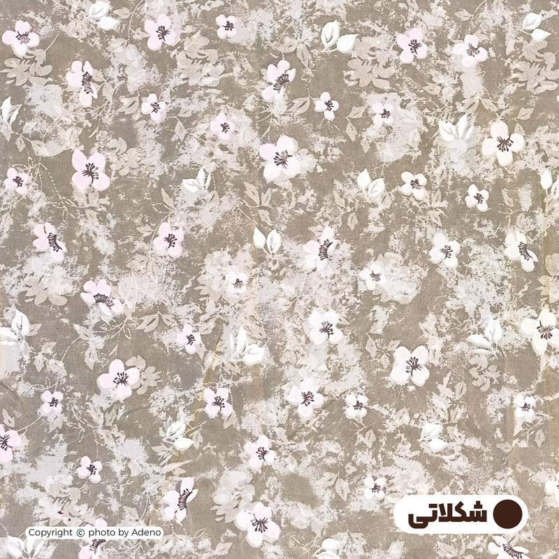 کاور لحاف آدنو مدل بابونه کد CH132 یک نفره سایز 160x220 سانتی متر