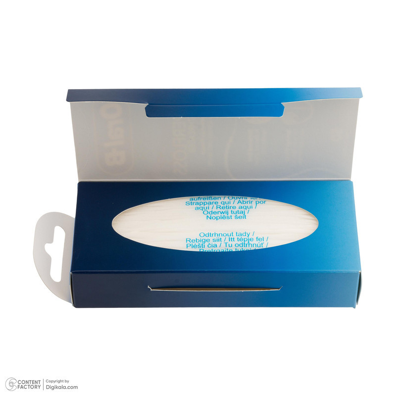 نخ دندان ارتودنسی اورال بی مدل Super Floss بسته 50 عددی