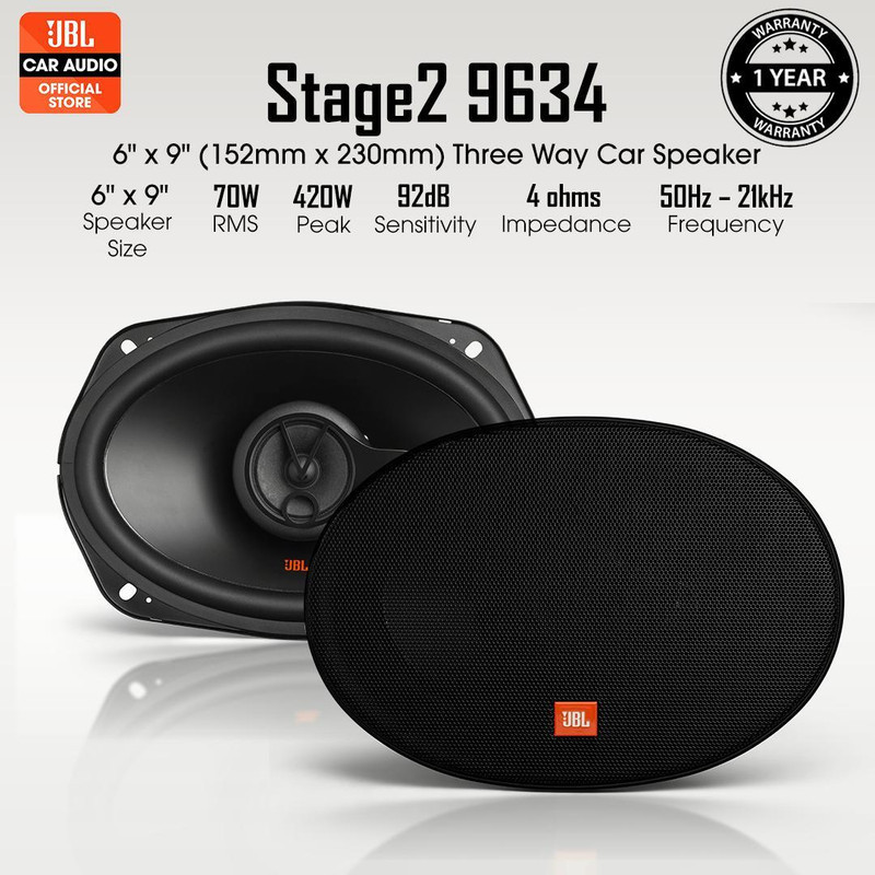 اسپیکر خودرو جی بی ال مدل STAGE 2 9634