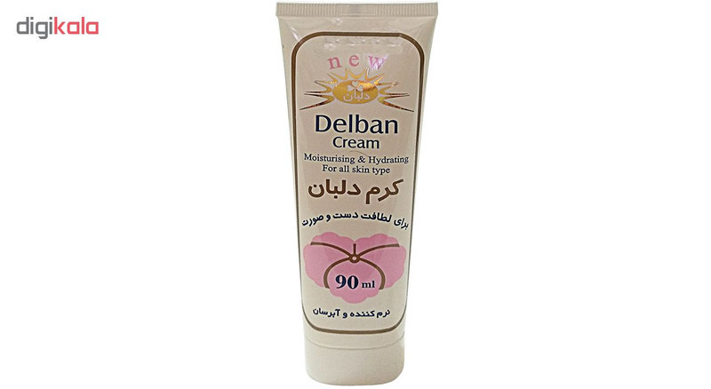 کرم مرطوب کننده دلبان مدل 089 حجم 90 میلی لیتر