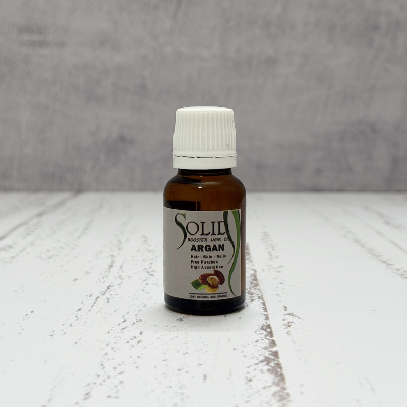روغن آرگان نرم سالید مدل همه‌کاره مناسب برای انواع مو حجم 18میلی لیتر