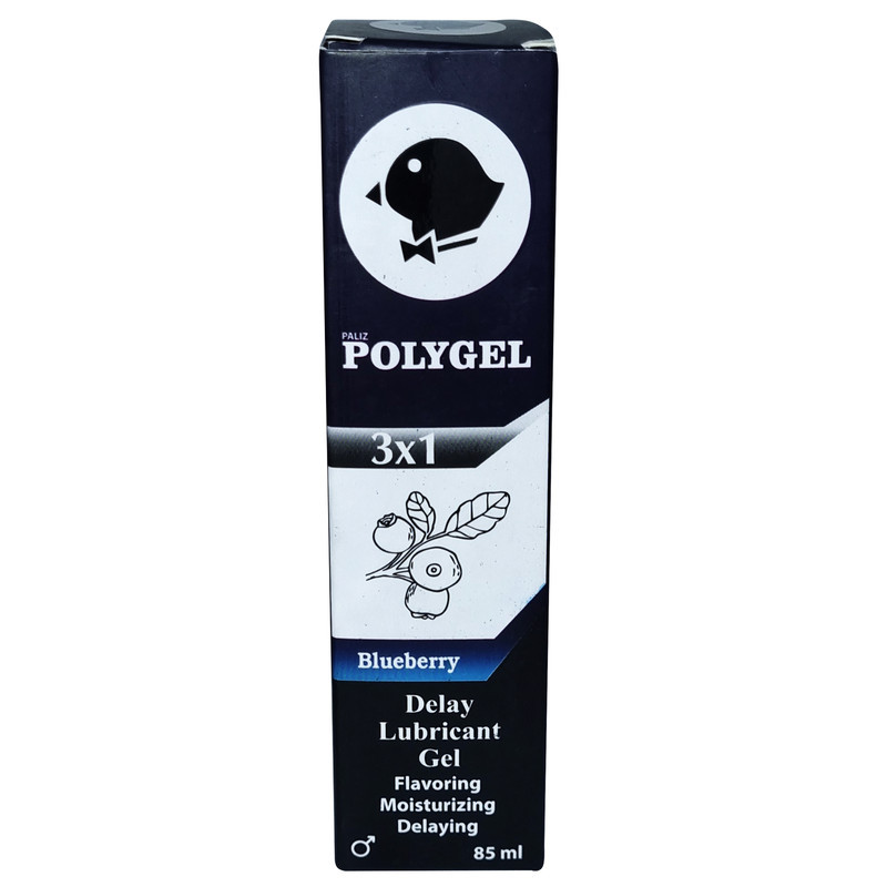 ژل تقویت جنسی پلی ژل مدل Blueberry وزن 85 گرم