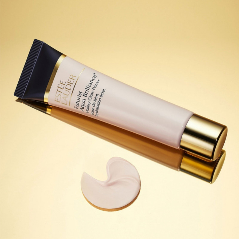 پرایمر استی لودر مدل Futurist Aqua Brilliance Watery Glow حجم 40 میلی لیتر