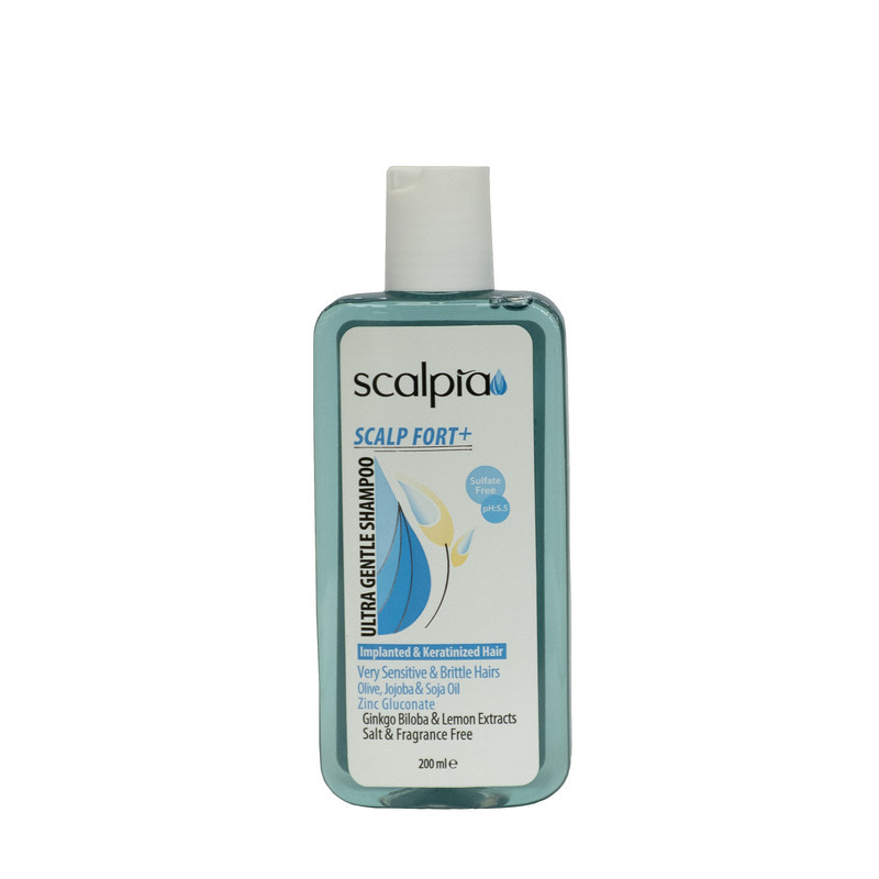شامپو مو اسکالپیا مدلSCALP FORT+  حجم 200 میلی لیتر