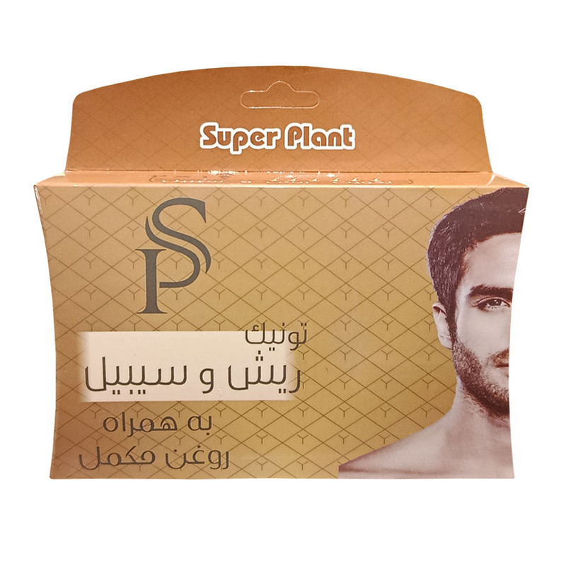 محلول تقویت کننده ریش و سبیل سوپر پلنت مدل 01  حجم 60 میلی لیتر