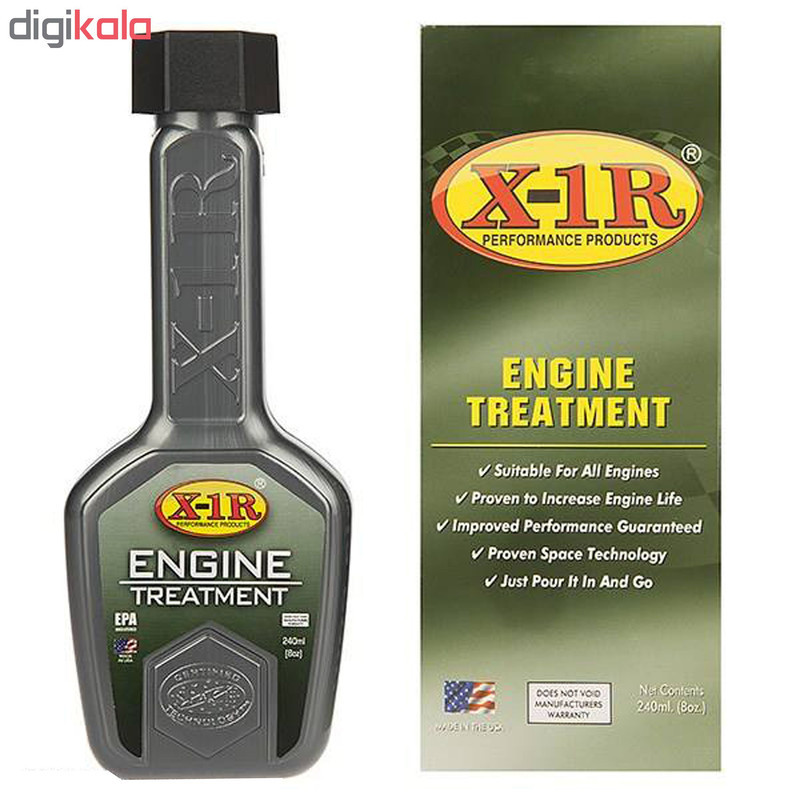 مکمل روغن موتور خودرو X-1R مدل Eng.T حجم 240 میلی لیتر بسته 6 عددی