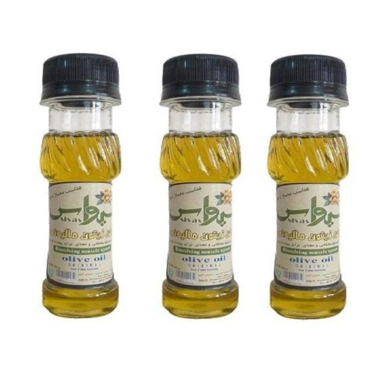 روغن بدن سیواس مدل زیتون حجم 60 میلی لیتر مجموعه 3 عددی