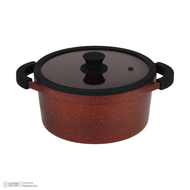 سرویس قابلمه و تابه گرانیت 11 پارچه زرساب مدل مونارک پلاس کد MP8500