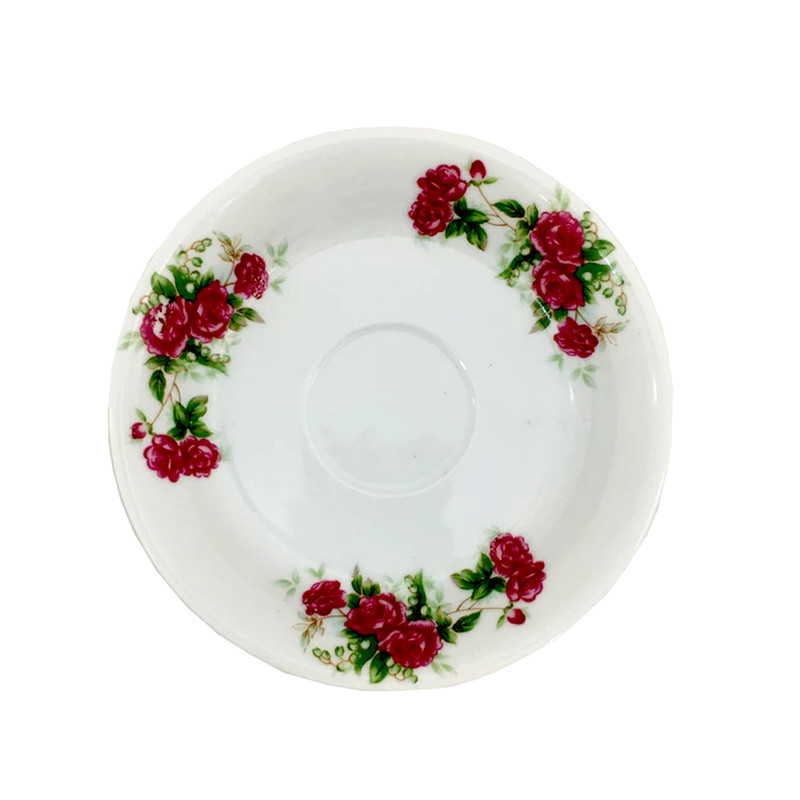 سرويس چای خوری 17 پارچه مرجان مدل گل سرخی  کد 7200510391