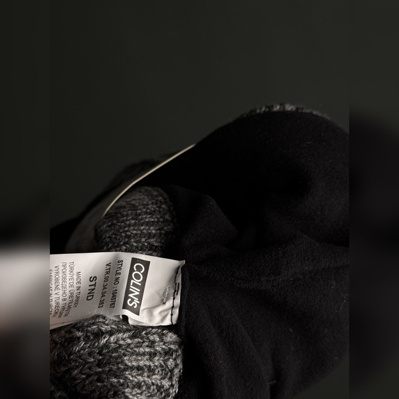 شال گردن بافتنی مردانه کالینز مدل اکریلیک کد CL21