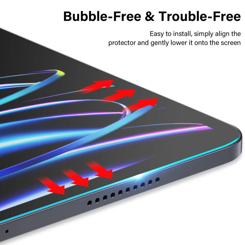 محافظ صفحه نمایش شیشه ای بادیگارد مدل TbG مناسب برای تبلت اپل  iPad Pro 11 2024 M4  iPad Pro 11 2025 M5