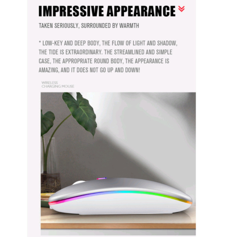 ماوس بی سیم مدل Silent RGB