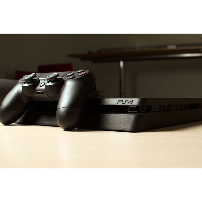 کنسول بازی سونی مدل Playstation 4 Slim ریجن 3 سری CUH-2218B ظرفیت 1 ترابایت به همراه کارت نصب 20 عدد بازی