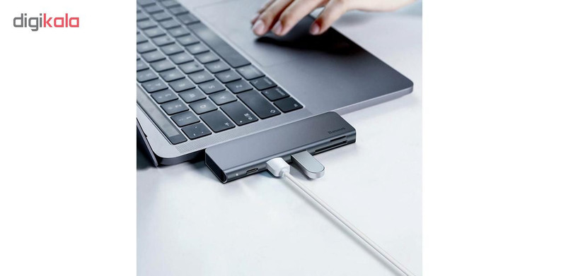هاب 5 پورت USB-C باسئوس مدل UCN3266