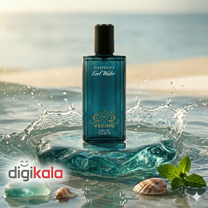 ادو تویلت مردانه وکینگ مدل COOL WATER با رایحه خنک حجم 125 میلی لیتر