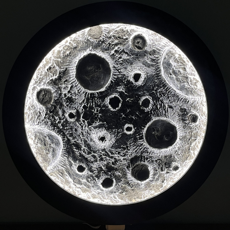 تابلو نوری مدل ماه رویایی